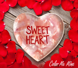 Alameda Candy Heart Plate