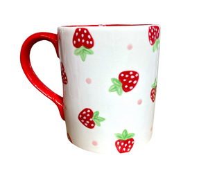 Alameda Strawberry Dot Mug