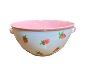 Alameda Strawberry Print Bowl