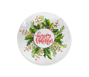 Alameda Holiday Wreath Plate