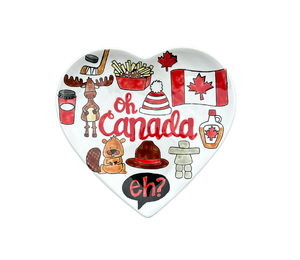 Alameda Canada Heart Plate