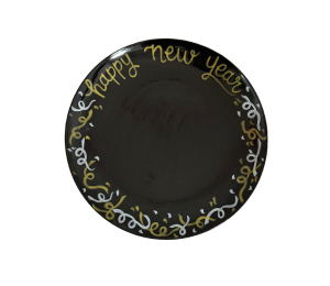 Alameda New Year Confetti Plate