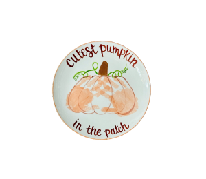 Alameda Cutest Pumpkin Plate