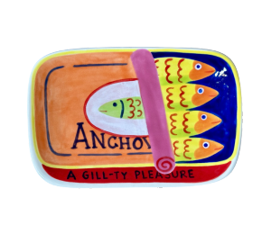 Alameda Anchovies App Plate