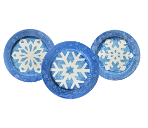 Alameda Paper Snowflake Plate